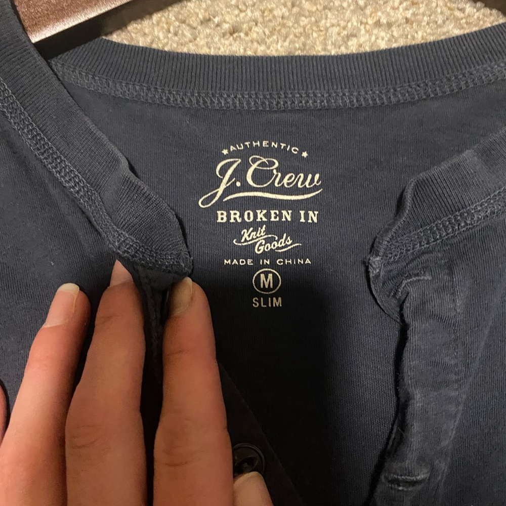 Bundle J.Crew Men’s Henleys - Picture 2 of 4